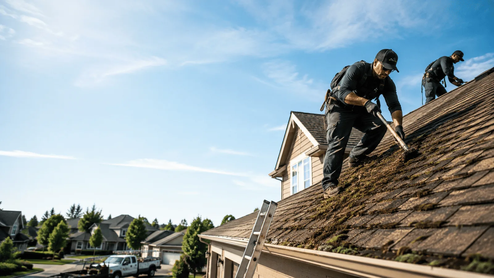 Roof Moss Removal in Union Hall, VA near me